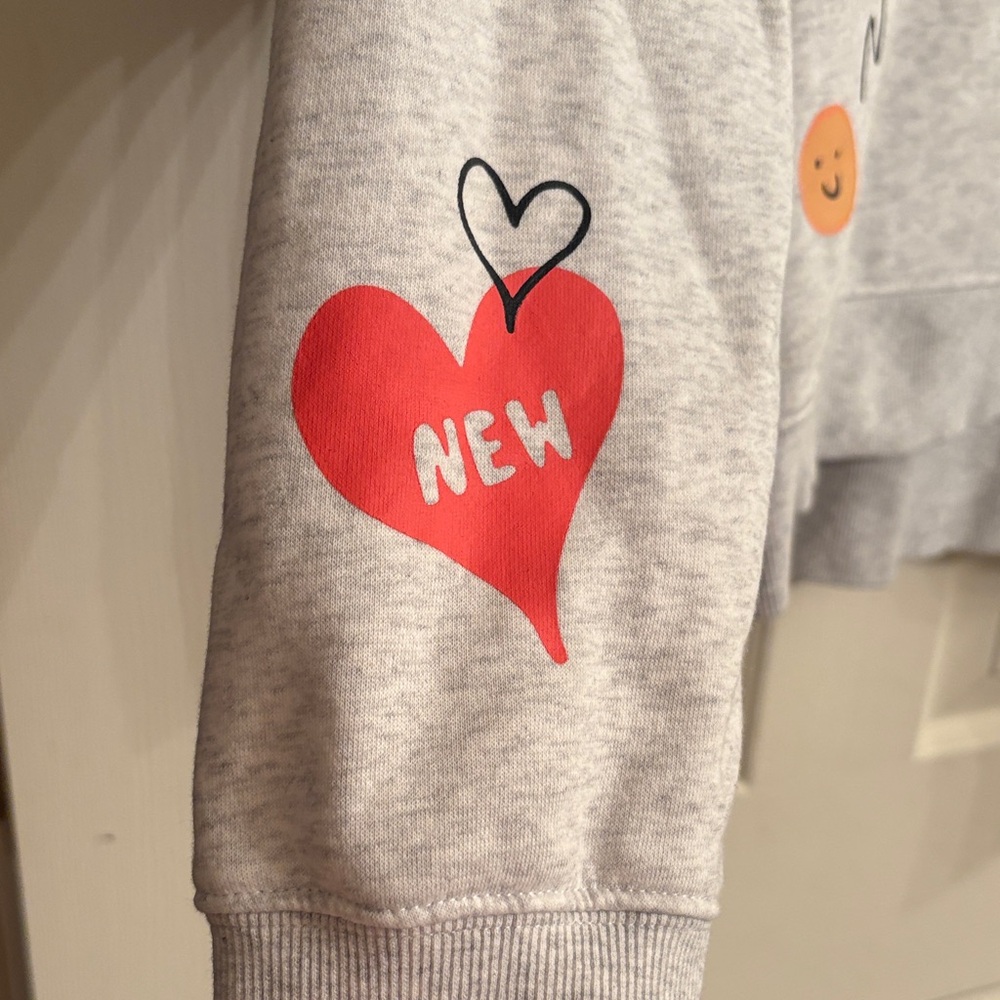 Gray Made New Women's Sweatshirt - Picture 2 of 4